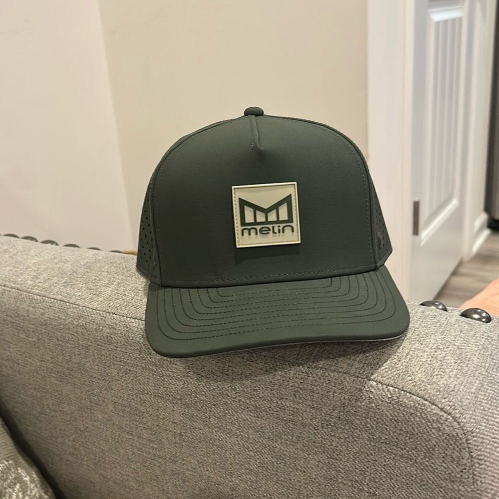 Melin Brand Dark Green Hat- Size S